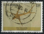 Stamps Colombia -  Pez Volador