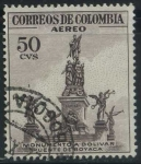 Stamps Colombia -  Monumento a Bolivar - Puente de Boyaca