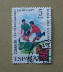Stamps Spain -  I Copa del Mundo de Hockey. Barcelona