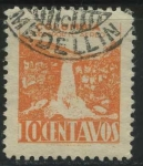 Stamps Colombia -  Sobreporte Aéreo