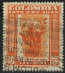 Sellos del Mundo : Asia : Colombia : 1874 - UPU - 1949