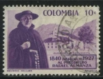 Sellos del Mundo : America : Colombia : Homenaje al Presbítero Rafael Almanza (1840-1927)