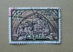 Sellos de Europa - Espaa -  Navidad de 1980: Adoracion de los Reyes.