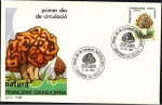 Stamps Andorra -  Micología - Morchella Esculenta - SPD