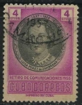 Stamps Cuba -  Luisa Pérez de Zambrana (1837-1922)