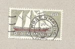 Stamps Denmark -  Velero