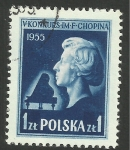 Sellos de Europa - Polonia -  Chopin