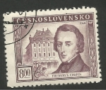 Stamps : Europe : Czechoslovakia :  Chopin