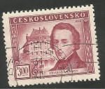 Stamps : Europe : Czechoslovakia :  Chopin