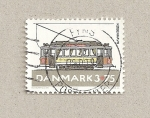 Stamps Denmark -  Tranvía
