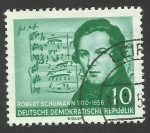 Stamps Germany -  Schumann