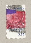 Sellos de Europa - Dinamarca -  100 Aniv. Confederación Sindicatos