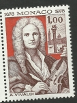 Stamps : Europe : Monaco :  Vivaldi