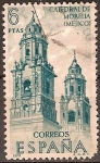 Sellos de Europa - Espa�a -  Catedral de Morelia (Mejico)