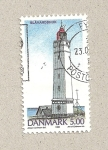 Stamps Denmark -  Faro de Fornaes