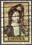 Stamps Spain -  Retrato de la Sra.Canals (P.R.Picasso)