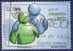 Stamps : Europe : Spain :  Edifil 4642 Valores cívicos: respeto en la red 0,35