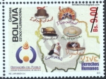 Stamps Bolivia -  Derechos Humanos