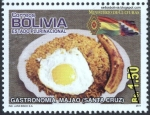 Stamps Bolivia -  Gastronomía boliviana - Majao camba