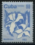 Sellos de America - Cuba -  Mariposa