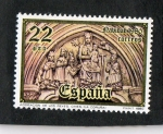 Sellos de Europa - Espa�a -  2594- NAVIDAD 1980. PORTICO DE LA IGLESIA DE CINIS ( LA CORUÑA)