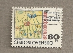 Stamps Czechoslovakia -  Campo concentración Teteretzin