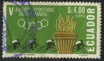 Stamps Ecuador -  V Juegos Deportivos Bolivarianos