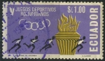 Stamps Ecuador -  V Juegos Deportivos Bolivarianos