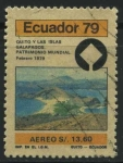Stamps Ecuador -  Quito y las Islas Galápagos - Patrimonio Mundial