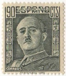Stamps Spain -  1000.-General Franco