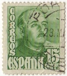 Stamps Spain -  1021.- General Franco