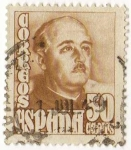 Stamps Spain -  1022.- General Franco