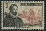 Sellos de America - Ecuador -  Miguel de Cervantes Saavedra - (1547-1947)