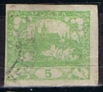 Sellos de Europa - Checoslovaquia -  Scott  2  Hradcany en Praga (3)