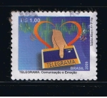 Stamps : America : Brazil :  Telegrama:  Comuniçäo e Emoçäo