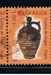 Stamps Romania -  Curtea de Argés  - Argés  Bloque de 5 sellos