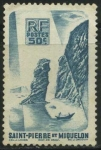 Stamps America - San Pierre & Miquelon -  S327 - Soldados en la bahía