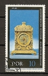Stamps Germany -  DDR - Relojes Antiguos.