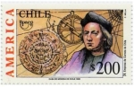 Stamps Chile -  America 