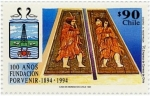 Stamps Chile -  100 Años de Porvenir 