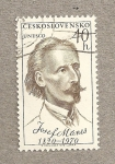 Stamps Czechoslovakia -  Pintor Josef Manes