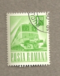 Stamps : Europe : Romania :  Tren