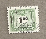 Stamps Hungary -  Filigrana
