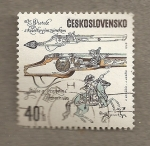 Stamps Czechoslovakia -  Pistola de 1600