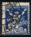Stamps Czechoslovakia -  Scott  73  Checoslovaquia rompiendo la cadenas de la livertad (8)