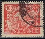 Stamps Czechoslovakia -  Scott  76  Agricultura y Ciencia (5)