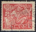 Stamps Czechoslovakia -  Scott  76  Agricultura y Ciencia (6)