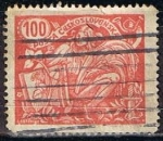 Stamps Czechoslovakia -  Scott  76  Agricultura y Ciencia (7)