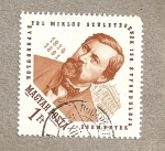 Sellos de Europa - Hungra -  150 Aniv. de Ybl Miklos
