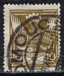 Stamps Czechoslovakia -  Scott  83   Paloma mensagera con sobre (5)